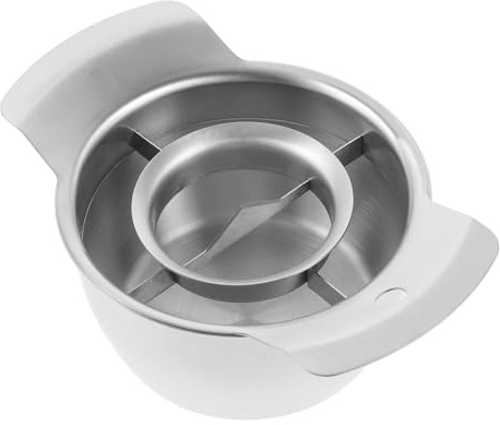 iplusmile Pelador de Granada de Acero Inoxidable con Cuenco Recogedor Herramienta Resistente para Desgranado y Pelado de Frutas Cocina de Fácil de Limpiar y Duradero
