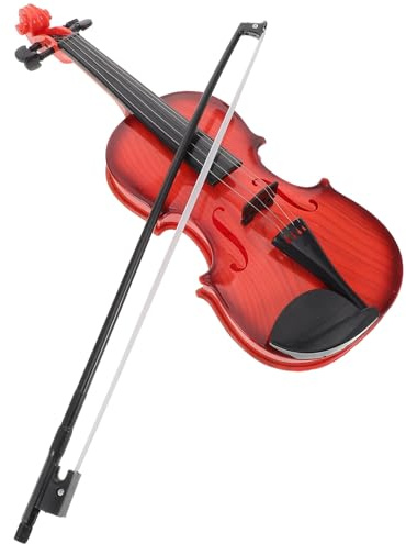 iplusmile Violon pour Garçon Fille Instrument Musical Éducatif avec Cordes Ajustables et Sons Réalistes Jeu Éveil pour Débutants Matériau Robuste et Sécurisé sans Pile