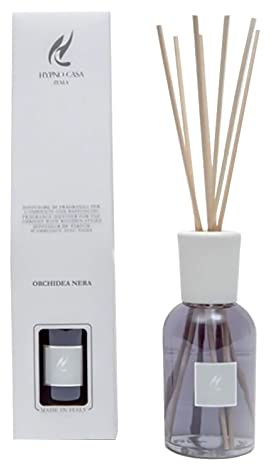 HYPNO CASA Eco Chic Orchidee, Schwarz, 250 ml Aroma Diffuser