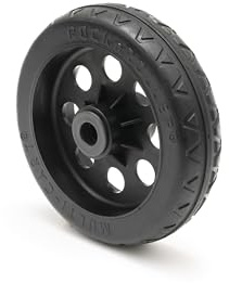 Rock-N-Roller Stealth R-Trac 8 x 2 Caster Wheel 2-Pack for R12 Multi-Carts, Symmetrical Hub