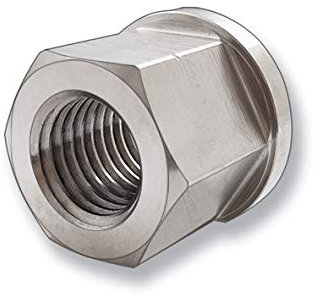 Dado esagonale M12 1,5xd DIN 6331 A4 in acciaio inox (50, M12).