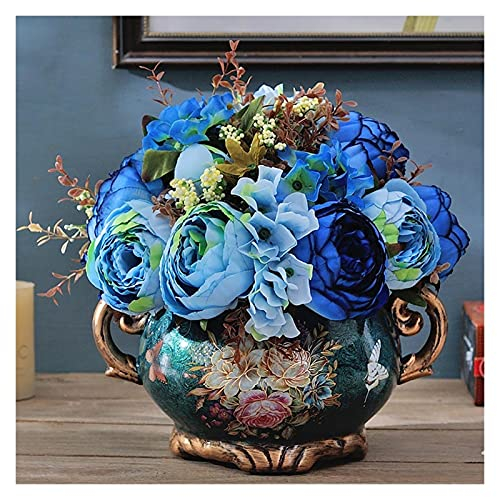 Keramische Vintage Vasen, handgefertigte nette Blume Vase Jar, Vasen für Dekor Modern Bauernhaus, Creme Keramik Pitcher Vase, Chic Statue Small Vase für Indoor Outdoor, Weihnachtsdekorationen Geschenk