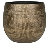 TS Indoor Blumentopf Ryan D20 cm Shiny Gold…