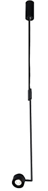 Paulmann 79772 LED Pendelleuchte Puric Pane 600lm 3-Step-Dim höhenverstellbar incl. 1x9,5 Watt dimmbar Hängeleuchte Schwarz Metall 2700 K