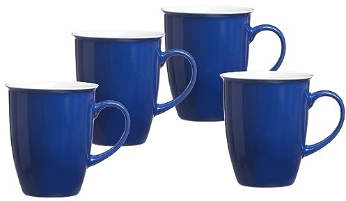 Ritzenhoff & Breker Lot de 4 tasses à café Doppio, bleues