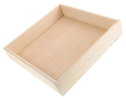 JOINPAYA Sandkasten Für Junge Mädchen Tragbarer Sandkasten Für Draußen Und Drinnen Aufbewahrungsbox Aus Holz Für Kinderspielzeug Kompaktes Design Für Sandkastenspielzeug