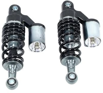 Motorrad Stoßdämpfer 1 Paar Universal 220 Mm 8,6 Zoll Motorrad-Luftstoßdämpfer Hinterradaufhängung Motorrad-Stoßdämpfer Motorrad-Stoßdämpfer