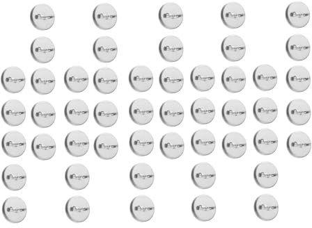 50pieces Edelstahlbrosche Basis 25 Mm Runde Brosche Verschluss Pin Basisschale Für Schmuck Broschen Revers Anstecknadel