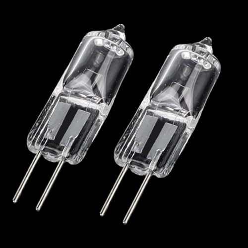 JZLBBC G4 Glühbirnen 20W 12V JC T3 Kristallklare Halogenlampe G4 12V 50W Dimmbar Warmweiß 20PC 50W