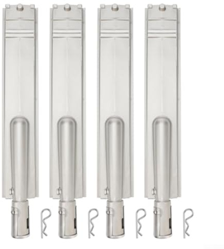 Quemador de parrilla de acero inoxidable 304 de 16 pulgadas, compatible con propano y gas natural, repuesto para modelos CIT/CITSS 23301/16516, diseño de distribución uniforme del calor (40,5 x 7 x