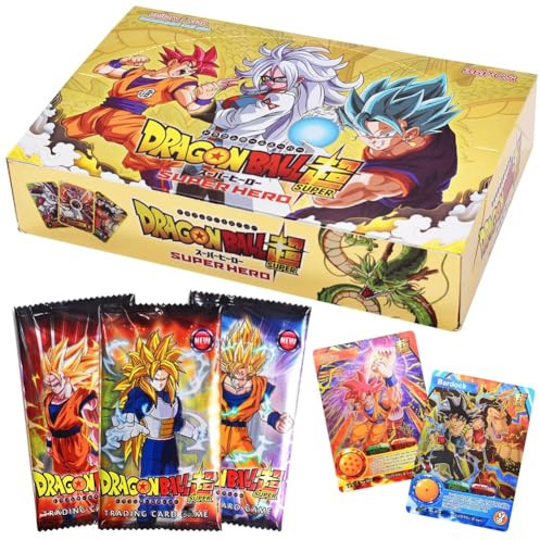 LJTXX Anime Cartas Tarjetas Coleccionables 216 Piezas Juego Cartas Anime Paquete de Tarjetas Cartoon Regalos de Cumpleaños para Niños y Niñas 36 Packs (6 Cards/Pack)