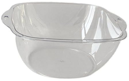 RASTKY Transparent Washbasin - Portable Large Capacity Plastic Washing BasinHome, Travel, and Dormitory
