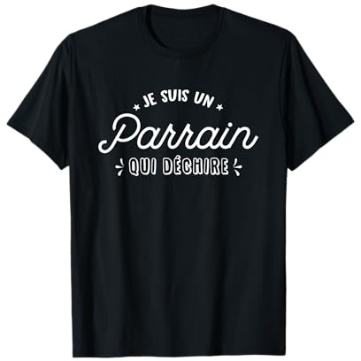 Je Suis Un Parrain Qui Déchire Cadeau Drôle Humour Parrain T-Shirt