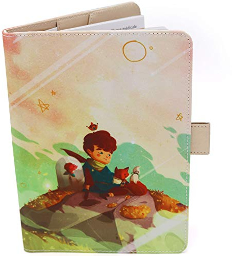 Porta Libretto Sanitario Bambino - Modello Principe - Formato A5 15x20 Cm - Alette Per Riporre Prescrizioni y Documenti