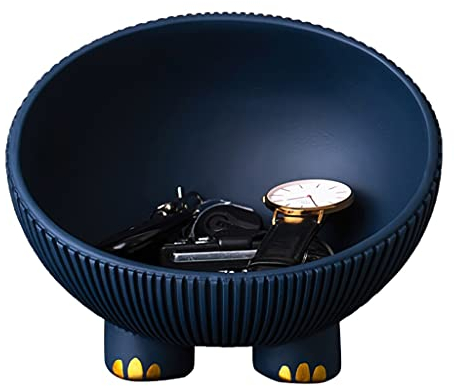ZOGBX vacia Bolsillo Bandeja De Llave, Bandeja Vaciabolsillos, Anillo De Joyería Organizador De Platos, Llaves De Resina Plato De Caramelo Cuenco De Joyería Sala De Estar Bandejas De Decoración