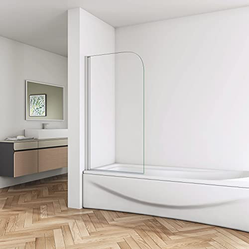 Biubiubath Single-Pivot Shower Screen, 800x1400mm Glass Panel
