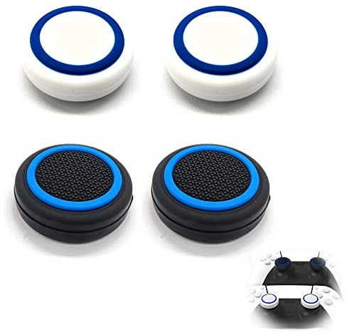 MatoSan® 4 Thumbstick Kappen – Silikon Grip Aufsätze für Controller Sticks – Kompatibel mit gängigen Gamepads & Steam Deck – Ergonomisches Gaming Zubehör – Joystick Schutz & Komfort