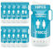 Shyllin Sacco Urina Monouso 750 ml, 10PCS Sacchetti Urine Portatile Super Assorbenti, Vomito Orinatoio Pipì WC Borse, Sacchetti per Toilette di Emergenza da Viaggio per Anziani Donne Uomini Bambini