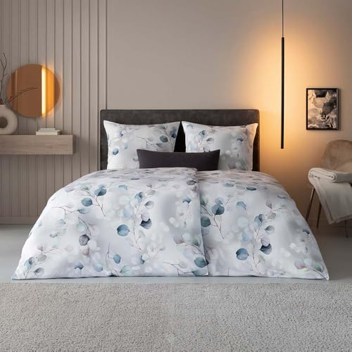 ESTELLA Biancheria da letto originale, lavorazione artigianale di alta qualità, made in Germany, diversi modelli e qualità a scelta (Lunaria 140/220, Interlock-Jersey)