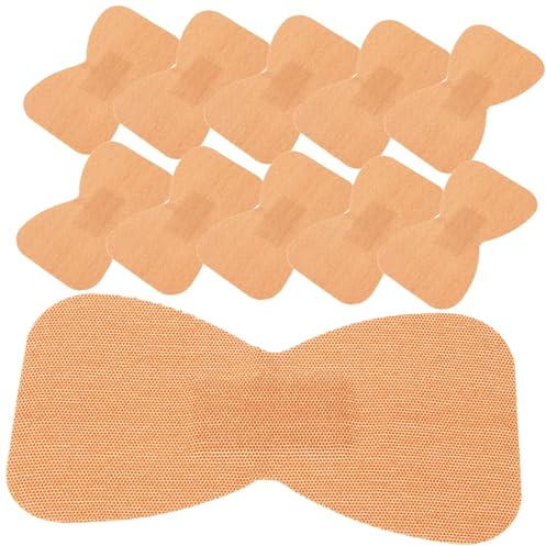 Didiseaon 50piezas Parches Vendas Elásticas Transpirables Para Heridas Adhesivo Protector