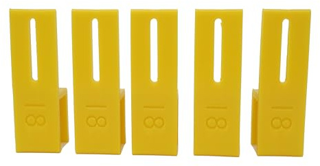5-pack 18 mm U Scribe-verktyg, träbearbetning, snickeri, skribor, jiggar för snickare, gör livet enkelt när du installerar fyllmedel, paneler och mer