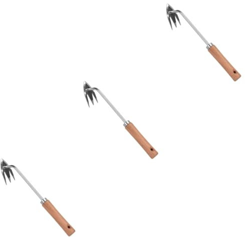 Toddmomy 3pièces Outil De Désherbage Et Désherbeur Ergonomique Multi- pour Jardinage Outil De Jardin pour Enlever Et Mauvaises