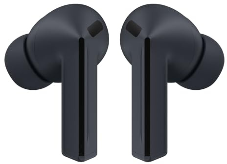 Samsung Galaxy Buds3 FE, Wireless Earbuds, Blade Design, Balanced Sound, 360 Audio, Active Noise Cancelling & Clear Call, Gemini AI Headphones, Black, 3 Year Extended Warranty (UK Version)