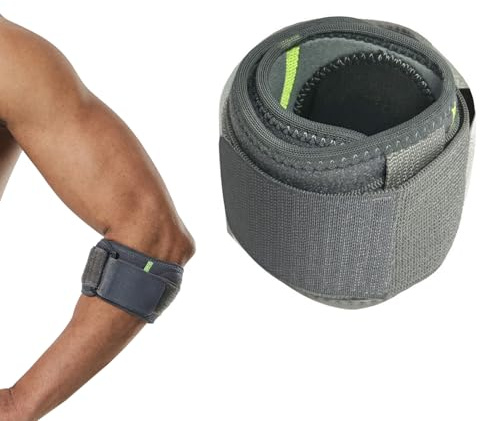 SOGHO Braccio da tennis, bendaggio per gomito, gomito da uomo, fascia per gomito