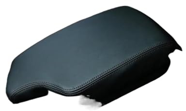 Boîte Rangement Centrale Pour B&MW F30 F31 Série 3 2013-2019 Accessoires Console Centrale Accoudoir Boîte Housse Protection En Cuir Garniture(Black Black Line,Right Hand-drive)