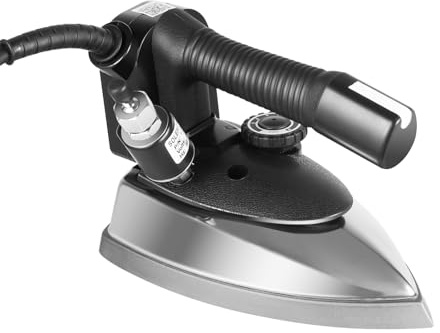 Professional Industrial Steam Iron, 1200W Gravity Feed Steam Iron,With Bottle Steam Function And High - Efficiency Ironing Performance For Factory Clothing Shop