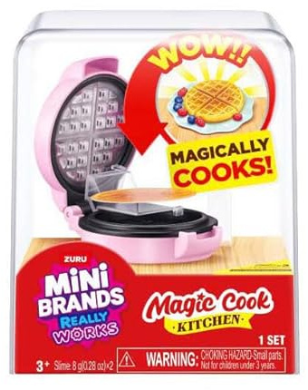 Zuru Toy Waffle Iron Mini Branded Cooking Kitchen for Children