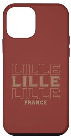 Custodia per iPhone 12 mini Vintage Lille Francia