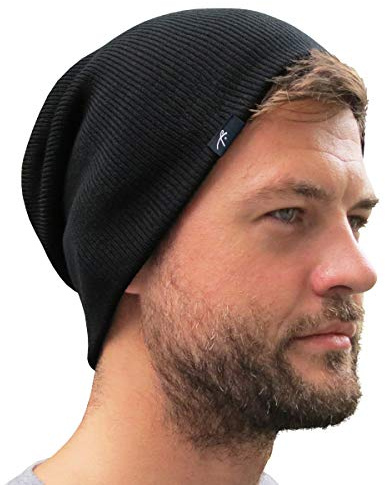 Grace Folly Slouch Beanie Cap Winter Hat for Men or Women (Many Colors)