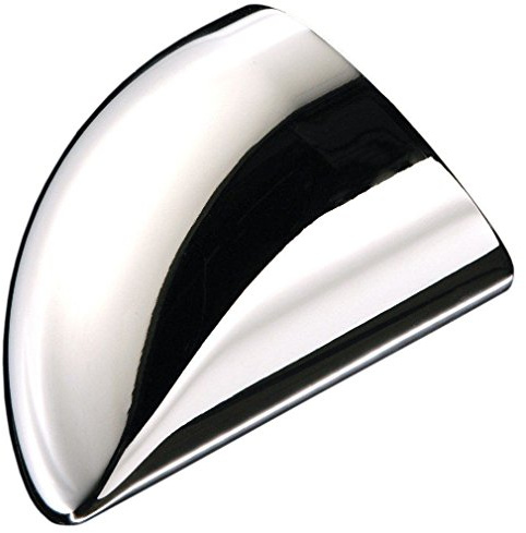Richard Burbidge Fusion Handrail End Cap in Chrome to fit 54mm Diameter