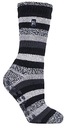 HEAT HOLDERS – dam varm halkfri stoppar termo strumpor med ABS sula 2.3 TOG