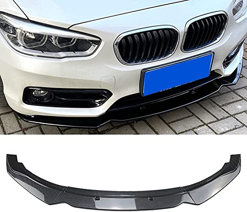 Auto Frontspoiler Frontlippe Spoiler für BMW Serie 1 F20 F21 116i 118i 120i 2015 2016 2017 2018 2019 | FrontstoßStange Splitter FrontstoßStangenlippe Autoantikollisionsschutz