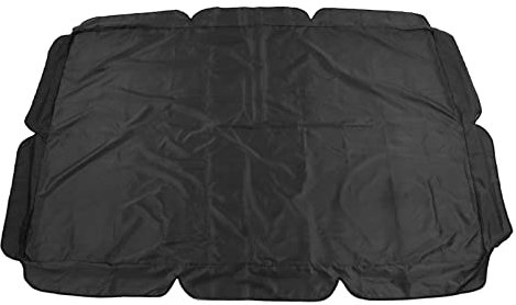 QANYEGN Cubierta Superior Abatible, Toldo Abatible, Tela Ox 600D, Cubierta Superior Impermeable para Porche, Cubierta Superior Abatible para Exteriores, Reemplazo(Black)