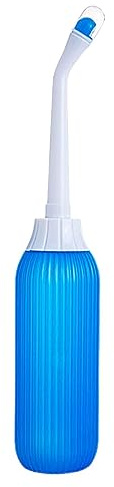 Bidet pour la période post-partum – Bouteille de lavage post-partum féminine de 500 ml, pressez la bouteille de lavage avec sac de rangement pour les soins post-partum
