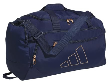adidas Borsone Defender 5 Large (100L), Blu scuro/oro rosa, Taglia unica, Defender 5 - Borsone grande (100 l)