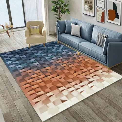 RUGMRZ Mädchenzimmer Teppich Indoor Bereich Teppich Sofa Wohnzimmer Schlafzimmer Korridor Kaffeetisch Teppich Mehrfarbig Mädchen Zimmer Dekoration Gleitschutz Teppich 200X250CM