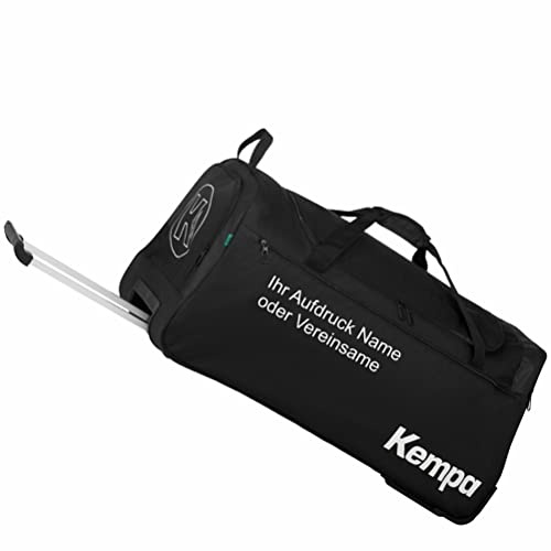 Sportartikelland Bundle für 1 Kempa Trolley L 73,5 x 36 x 35 cm personalisiert mit Aufdruck Name