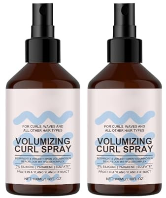 Spray Volumateur Pour Cheveux Fins Spray éPaississant Hydratant DéFinissant Les Boucles 100ml, Pour La Maison, Les Salons De Coiffure, Les Voyages Et Les Mariages (2)