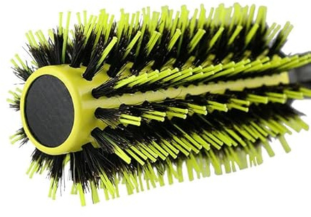 KIXZSAZ Holzgriff Lockenkamm Föhnen Haarstyling Runde Walzenbürste Salon Beauty Styling Zubehör Reisewerkzeuge, Geben Sie 5 ein