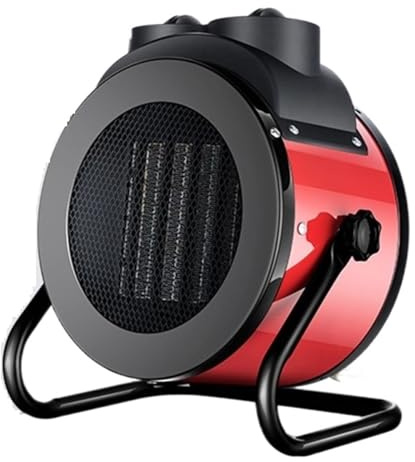 Calentador Eléctrico Industrial Ajustable De 3000W, Ventilador Calentador Comercial, Soplador De Aire For Taller, Aparatos De Calefacción For Espacio Y Garaje FáCil De Usar(A)