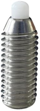 1-2PCS 304 In Acciaio Inox Vite A Ricircolo Di Sfere A Testa Plastica/Studello Molla Del Pistone Posizionamento Bullone Senza M3 M4 M5 M6 M8 M10