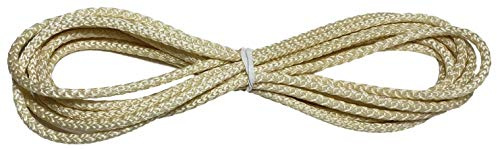 True Choice Replacement Cord Loops Fits All Major Brands Like Hunter Douglas, Levolor, Kirsch, Graber, Bali, Used On Most Cellular and Pleated Shades - Color Vanilla (1, 5 Ft)