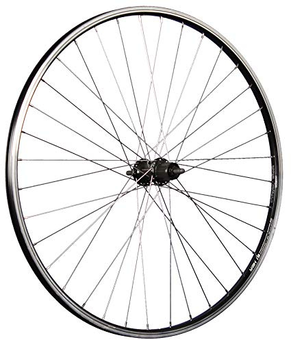 28 Zoll Hinterrad Hohlkammerfelge schwarz Shimano TX500 7-11 Fach V-Brake