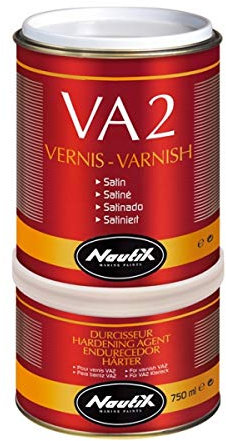 Nautix VA2, vernice marina poliuretanica bicomponente resistente per legno (0,75 lt, satinata)