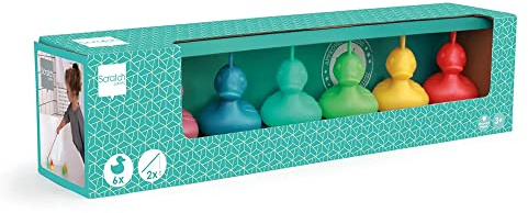 Scratch 276182037 Jeu Complet de pêche Canards Pastel pour Enfants, Multicolore