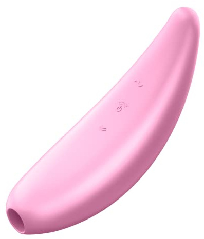 Satisfyer Curvy 3 Connect App | Stimulateur Clitoridien avec Vibrations | Vibro-Masseur rechargeable à ondes de Pression | Sex Toýs Femme | Étanche (IPX7) Sex Toys
